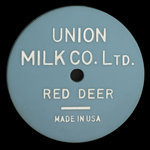 Canada, Union Milk Co. Ltd., 1 quart, 2% homo milk :