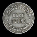 Canada, Schweitzer's Bake Ovens, 1 loaf, bread : 1944