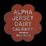 Canada, Alpha Jersey Dairy, 1 quart, 2% milk : 1967