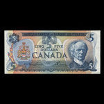 Canada, Bank of Canada, 5 dollars : 1979