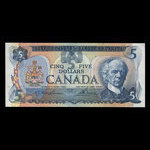 Canada, Bank of Canada, 5 dollars <br /> 1979