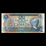 Canada, Bank of Canada, 5 dollars : 1979