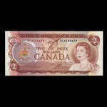 Canada, Bank of Canada, 2 dollars : 1974