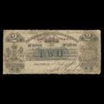 Canada, Bank of British North America, 2 dollars : January 1, 1856