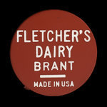 Canada, Fletcher's Dairy, 1 quart, milk : 1964