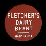 Canada, Fletcher's Dairy, 1 quart, milk : 1964