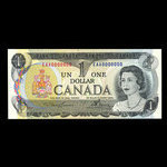 Canada, Bank of Canada, 1 dollar <br /> 1973