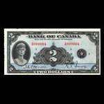 Canada, Bank of Canada, 2 dollars : 1935