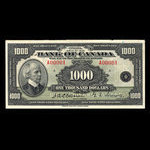 Canada, Bank of Canada, 1,000 dollars <br /> 1935