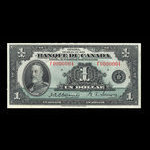 Canada, Bank of Canada, 1 dollar <br /> 1935