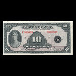 Canada, Bank of Canada, 10 dollars <br /> 1935