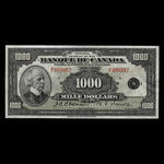 Canada, Bank of Canada, 1,000 dollars <br /> 1935