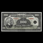 Canada, Bank of Canada, 1,000 dollars : 1935