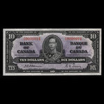 Canada, Bank of Canada, 10 dollars <br /> January 2, 1937