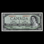 Canada, Bank of Canada, 1 dollar <br /> 1954