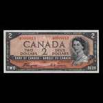 Canada, Bank of Canada, 2 dollars <br /> 1954