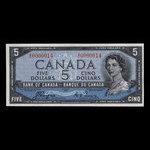 Canada, Bank of Canada, 5 dollars <br /> 1954