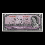 Canada, Bank of Canada, 10 dollars <br /> 1954