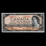 Canada, Bank of Canada, 50 dollars : 1954