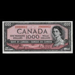 Canada, Bank of Canada, 1,000 dollars <br /> 1954