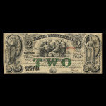 Canada, Bank of Montreal, 2 dollars : January 1, 1849