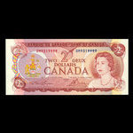 Canada, Bank of Canada, 2 dollars <br /> 1974