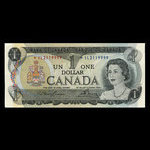 Canada, Bank of Canada, 1 dollar <br /> 1973