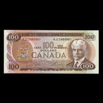 Canada, Bank of Canada, 100 dollars : 1975