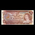 Canada, Bank of Canada, 2 dollars <br /> 1974