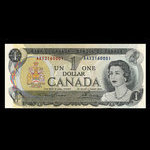 Canada, Bank of Canada, 1 dollar <br /> 1973