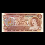 Canada, Bank of Canada, 2 dollars : 1974