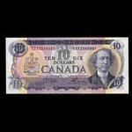 Canada, Bank of Canada, 10 dollars : 1971