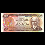 Canada, Bank of Canada, 100 dollars : 1975