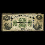 Canada, Canadian Bank of Commerce, 2 dollars : May 1, 1867