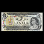 Canada, Bank of Canada, 1 dollar : 1973