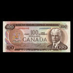 Canada, Bank of Canada, 100 dollars <br /> 1975