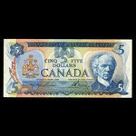 Canada, Bank of Canada, 5 dollars : 1979