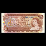 Canada, Bank of Canada, 2 dollars : 1974