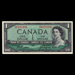 Canada, Bank of Canada, 1 dollar : 1954