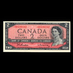 Canada, Bank of Canada, 2 dollars <br /> 1954