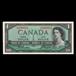 Canada, Bank of Canada, 1 dollar : 1954