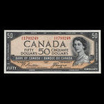 Canada, Bank of Canada, 50 dollars : 1954