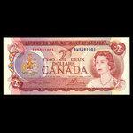 Canada, Bank of Canada, 2 dollars : 1974