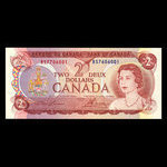 Canada, Bank of Canada, 2 dollars : 1974