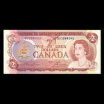 Canada, Bank of Canada, 2 dollars : 1974