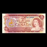 Canada, Bank of Canada, 2 dollars <br /> 1974