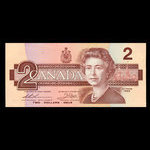 Canada, Bank of Canada, 2 dollars <br /> 1986