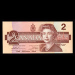 Canada, Bank of Canada, 2 dollars <br /> 1986