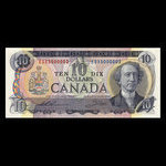 Canada, Bank of Canada, 10 dollars : 1971