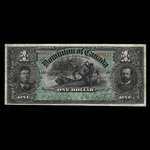 Canada, Dominion of Canada, 1 dollar : July 2, 1897